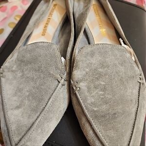 Nicholas Kirkwood Womens Grey Suede loafers